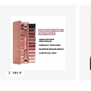 Urban Decay Naked3 Palette - Everyday Rosy Neutrals